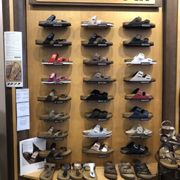 Birkenstock's Chico - helpful, great selection, patient, and good advice on which sandals to purchase
