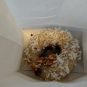 Coconut old fashioned with nuts.  Delicious!!