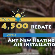 Contact us today for details on major HVAC rebates!