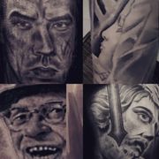 Black and grey tattoos