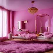 An oasis of hot pink yummy, luxurious and energizing.