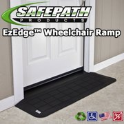 EzEdge Threshold Ramps are perfect for commercial or residential use. They exceed ADA guidelines for wheelchair access.