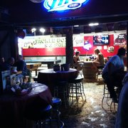 Sawdust floors a couple pool table, come on in and let your hair down