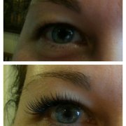 The natural look eyelash extensions