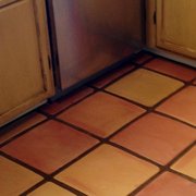 Tile after cleaning and sealing