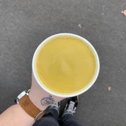 Our January special at the farmers' market-Turmeric Latte