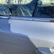 Bird crap still on the window