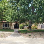 the front of the home
