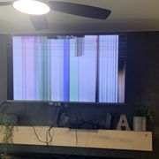 Broken TV, compliments of We Move Anything.