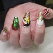 Who doesn't love "The Child"? She can put just about anything on you nails!