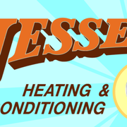 Jessee Heating and air logo and authorized carrier dealer logo