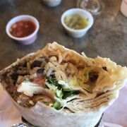 Chicken burrito