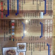 2022 menu