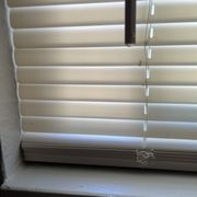 Blinds in bedroom ripped upon move in. Management tried to charge me and thankfully I had photo evidence of them torn