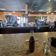 View from bar