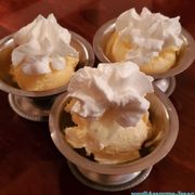 Mini ice cream desserts