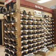 We carry the largest selection of industrial work boots on the West Coast!