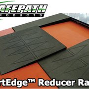 Gym Floor Transitions Reducer Strips! These Reducer ramps are the only ramps on the market to exceed ADA standard guideline. No wieght limit