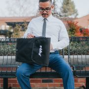 Dress up the Network Pack with a suit and tie. The perfect soft Briefcase.