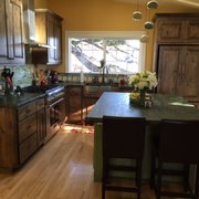 Beautiful all new kitchen - knotty Alder Cabinets
