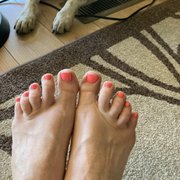 Pedicure toes