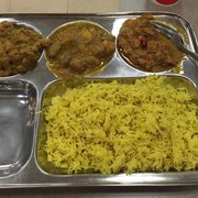 Some of the food is being made fresh to order. I am waiting patiently. :-)