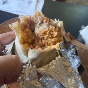 Gordo burrito if only they put as much meat as they put rice.  Very little meat and a lot of rice to make the burrito look "big/fat"