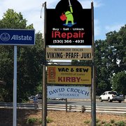 our new sign, right across from S&S Next to Allstate come visit us!