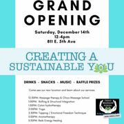 Get to know us at our Grand Opening Saturday December 14th from 12-4!
