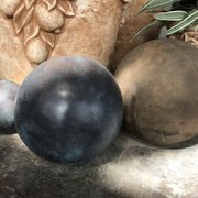 Sphere accents available for sale in our Showroom!