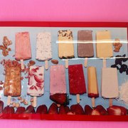 Home made ice cream and fruit bars!