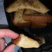 Undercooked French toast