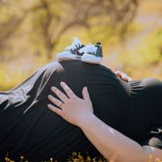 Maternity session photography in Upper Bidwell Park Chico