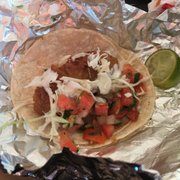 Fish taco. Not bad at all