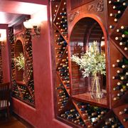 Hotel Diamond's newly renovated wine cellar.
