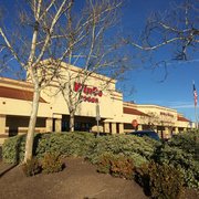Front of store on a warm January afternoon
