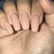 The middle nail... short and stubby.  Not what I asked for.