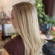 Blonde balayage by shanon