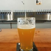a glass of beer