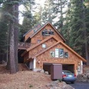 a house in the woods