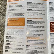 Breakfast menu 2