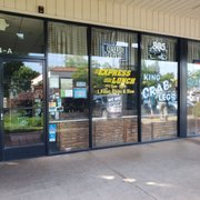 Outside humble little place