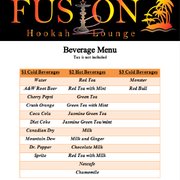 Beverage Menu